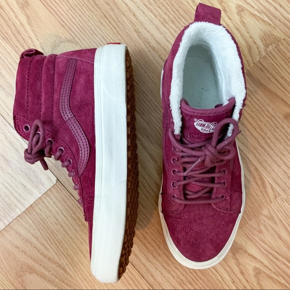 Vans Shoes - Vans SK8 Hi MTE Faux Fur Suede High Top Sneaker 7